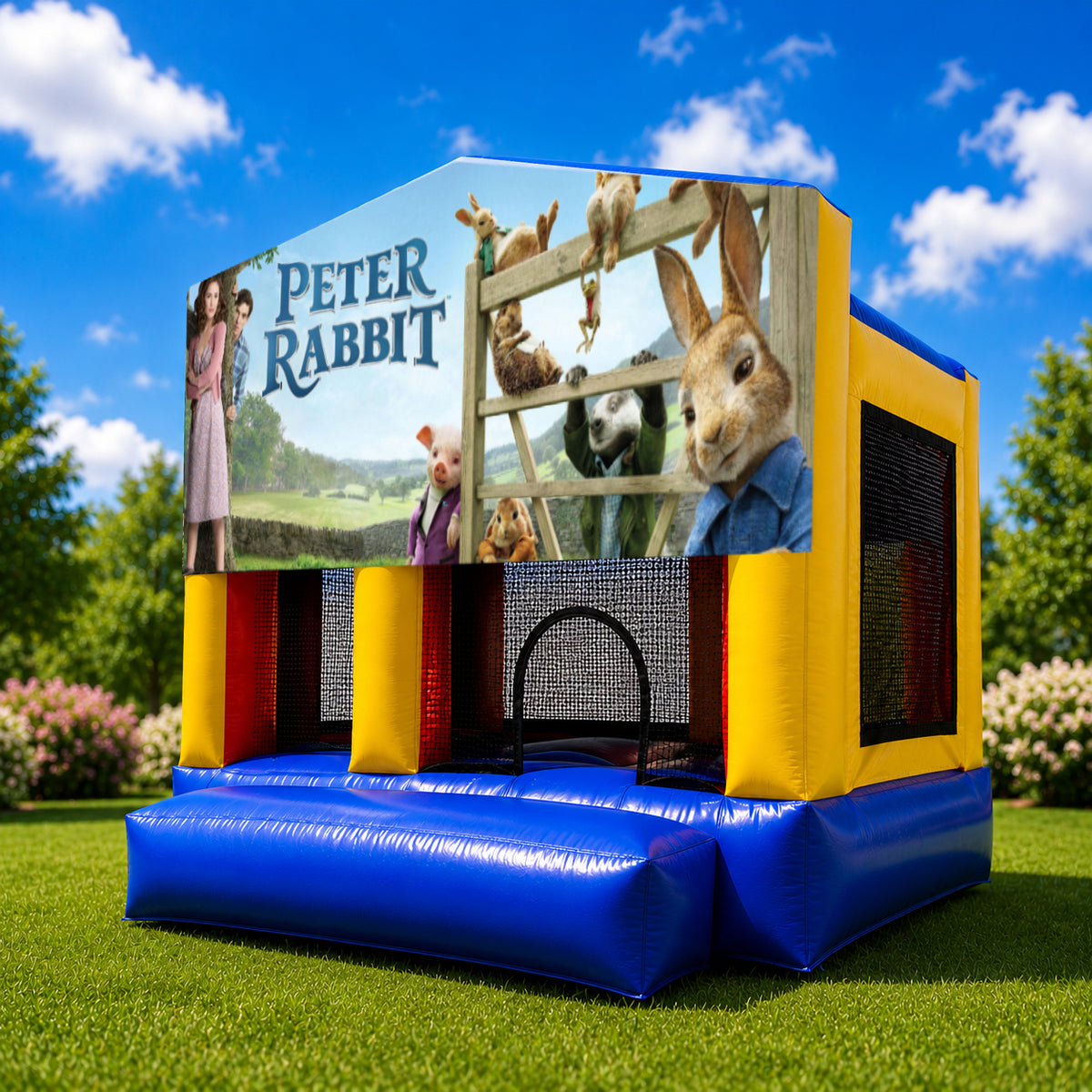 Peter Rabbit Small Slide Jumping Castle