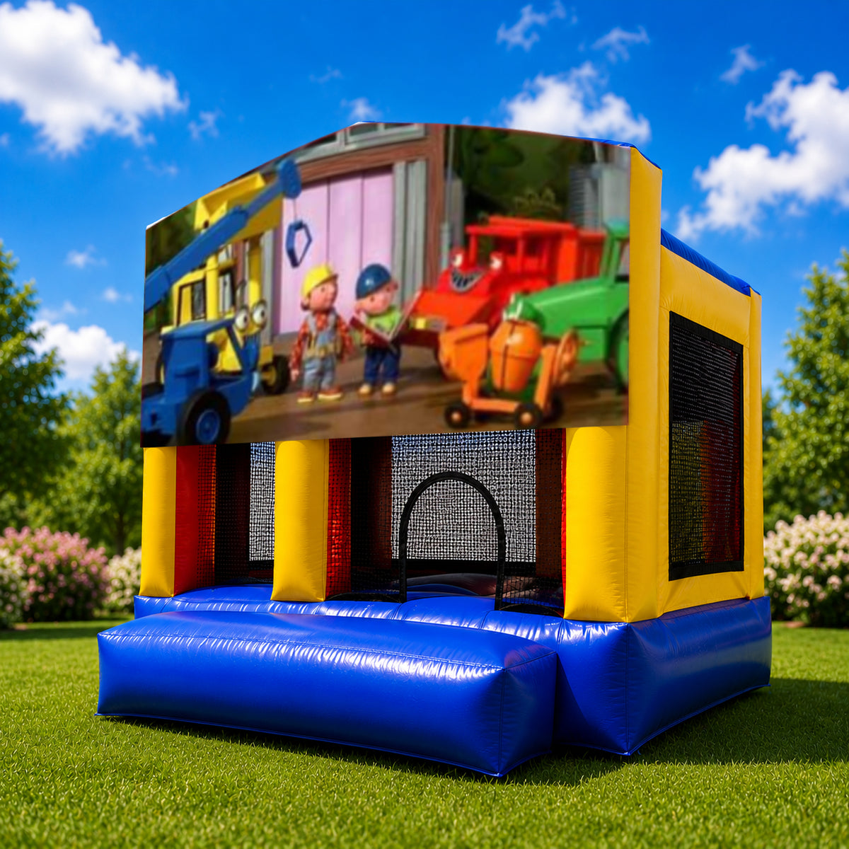 Bob the Builder Small Slide Jumping Castle