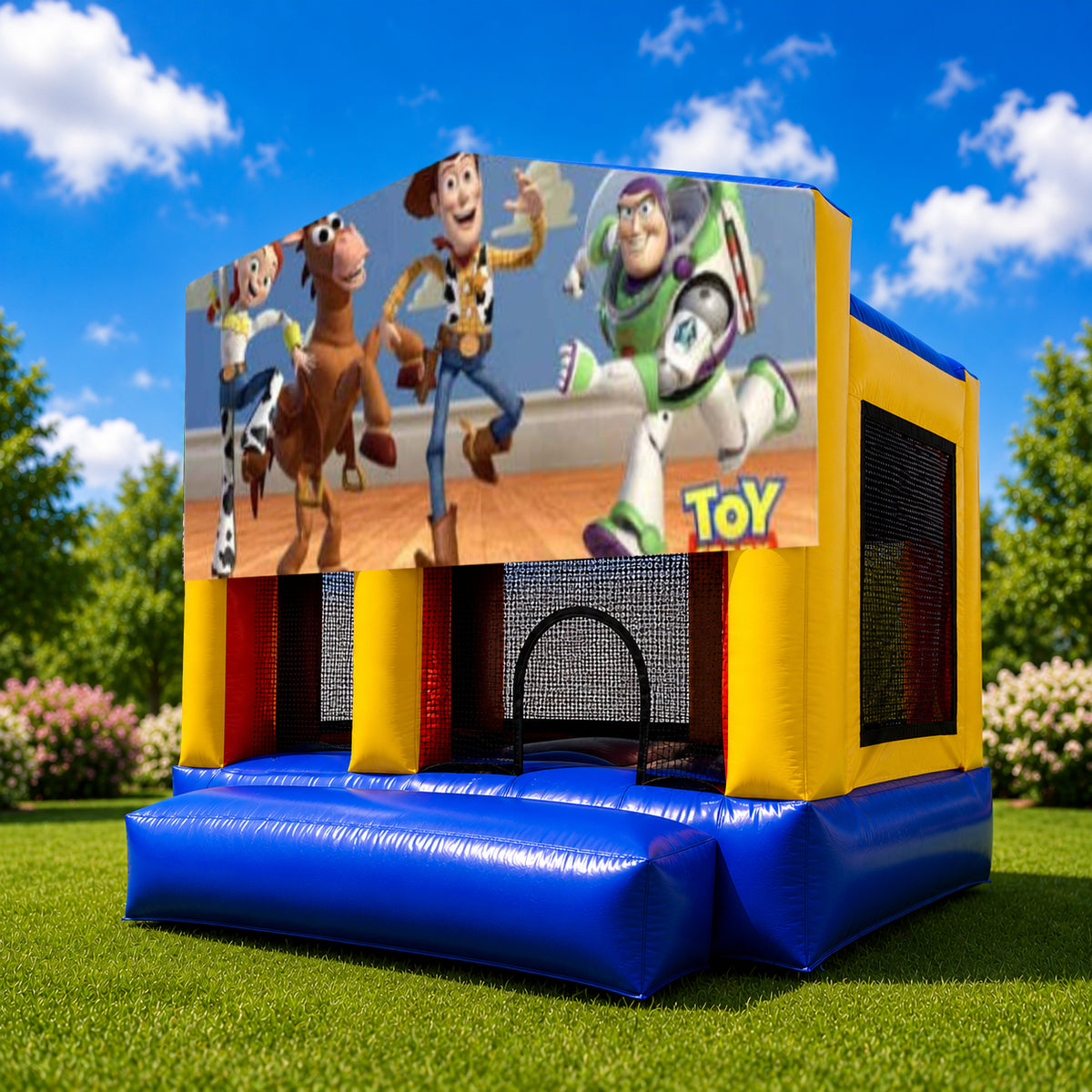 Toy Story Small Slide Jumping Castle