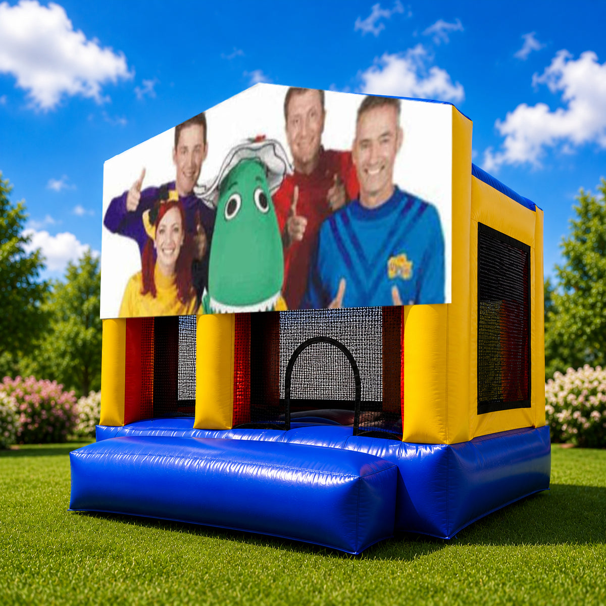 Wiggles Small Slide Jumping Castle
