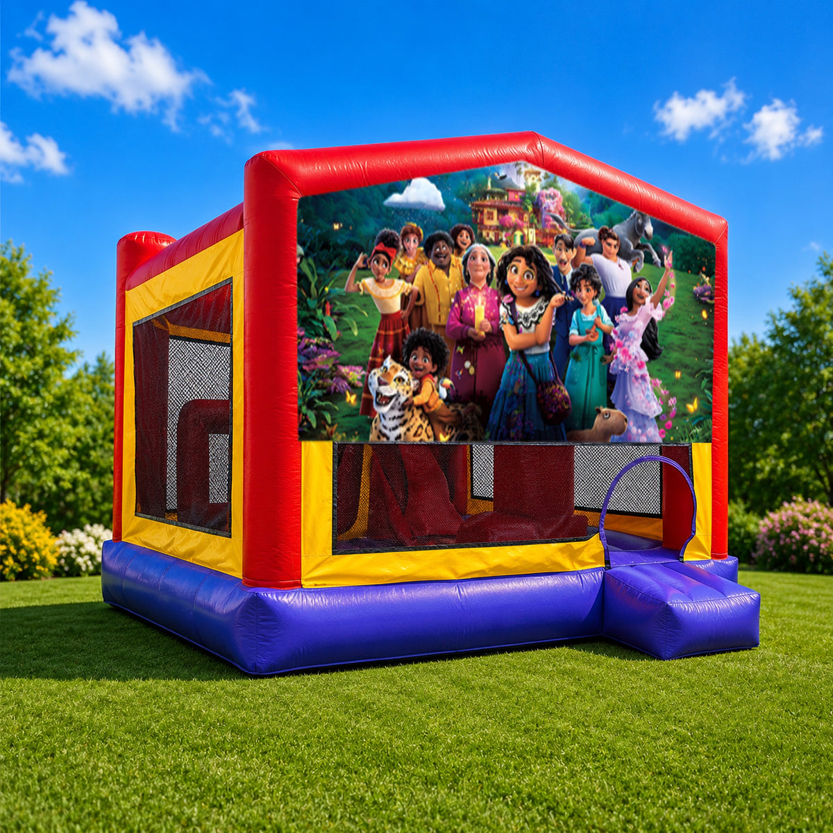 Encanto Extra Large Obstacle Combo Jumping Castle