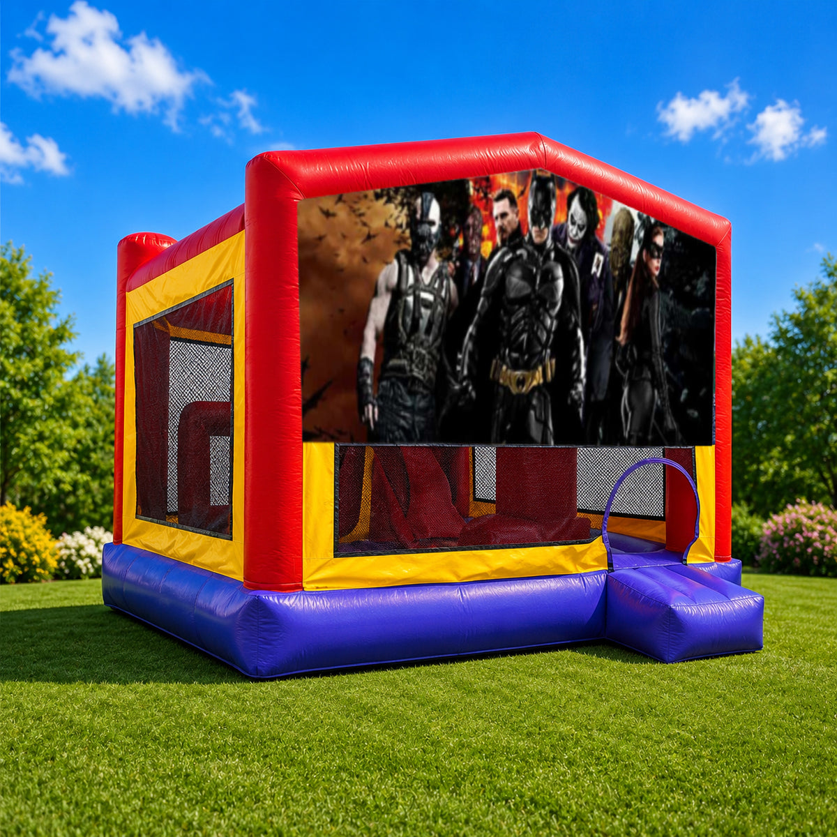 Batman Extra Large Obstacle Combo Jumping Castle