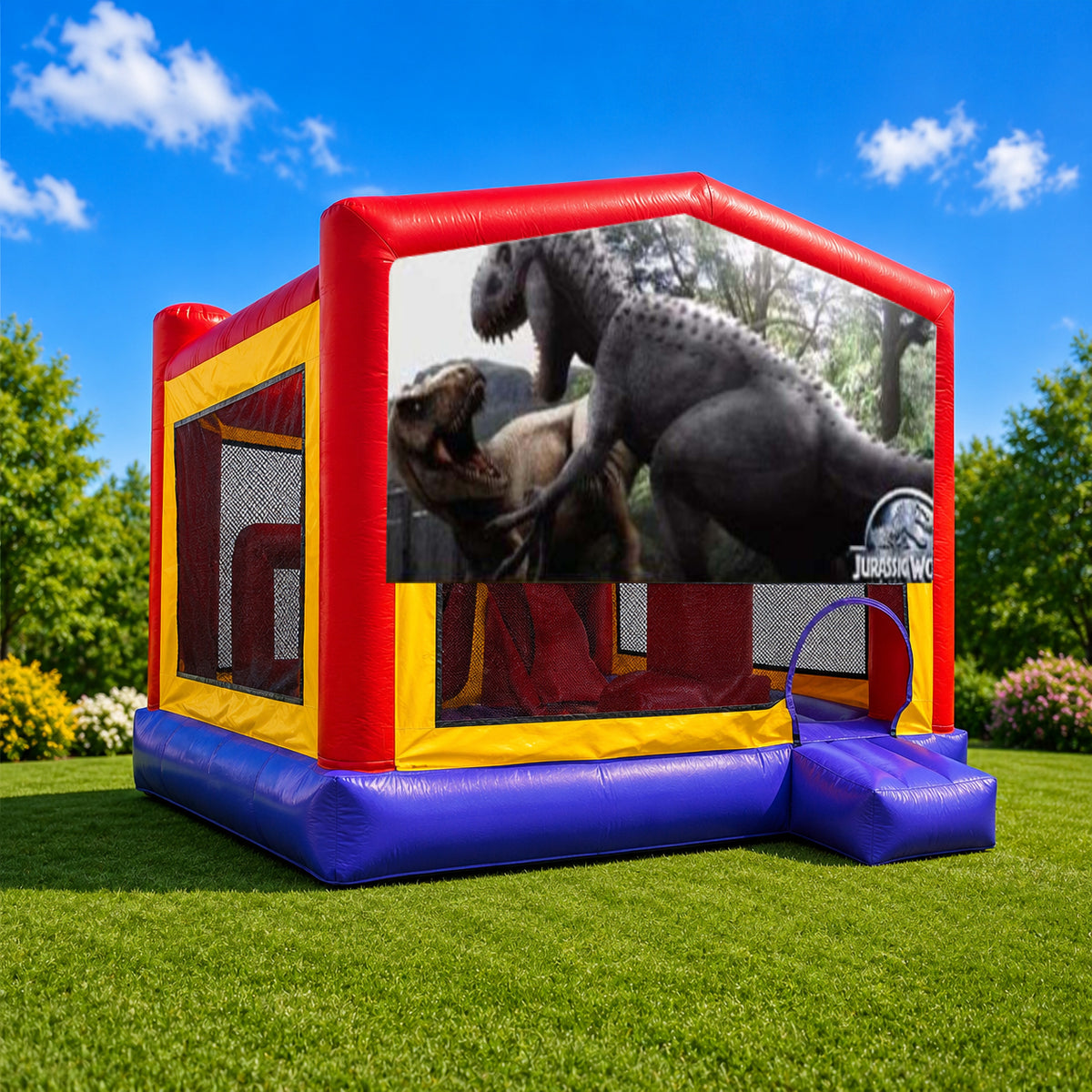 Jurassic Extra Large Obstacle Combo Jumping Castle