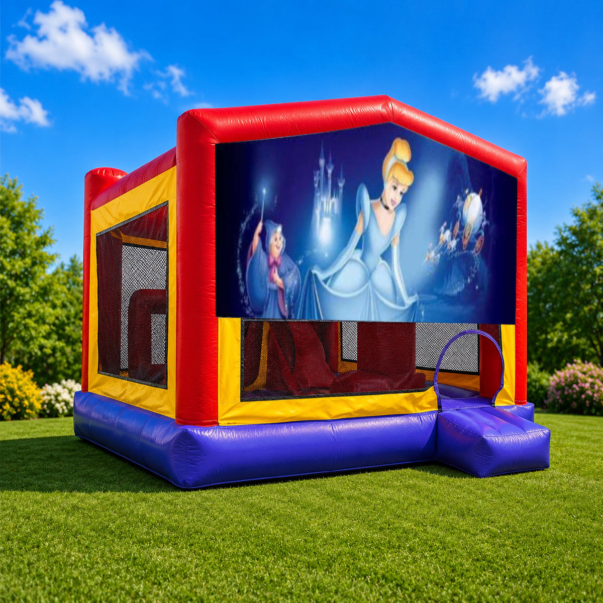 Cinderella Extra Large Obstacle Combo Jumping Castle