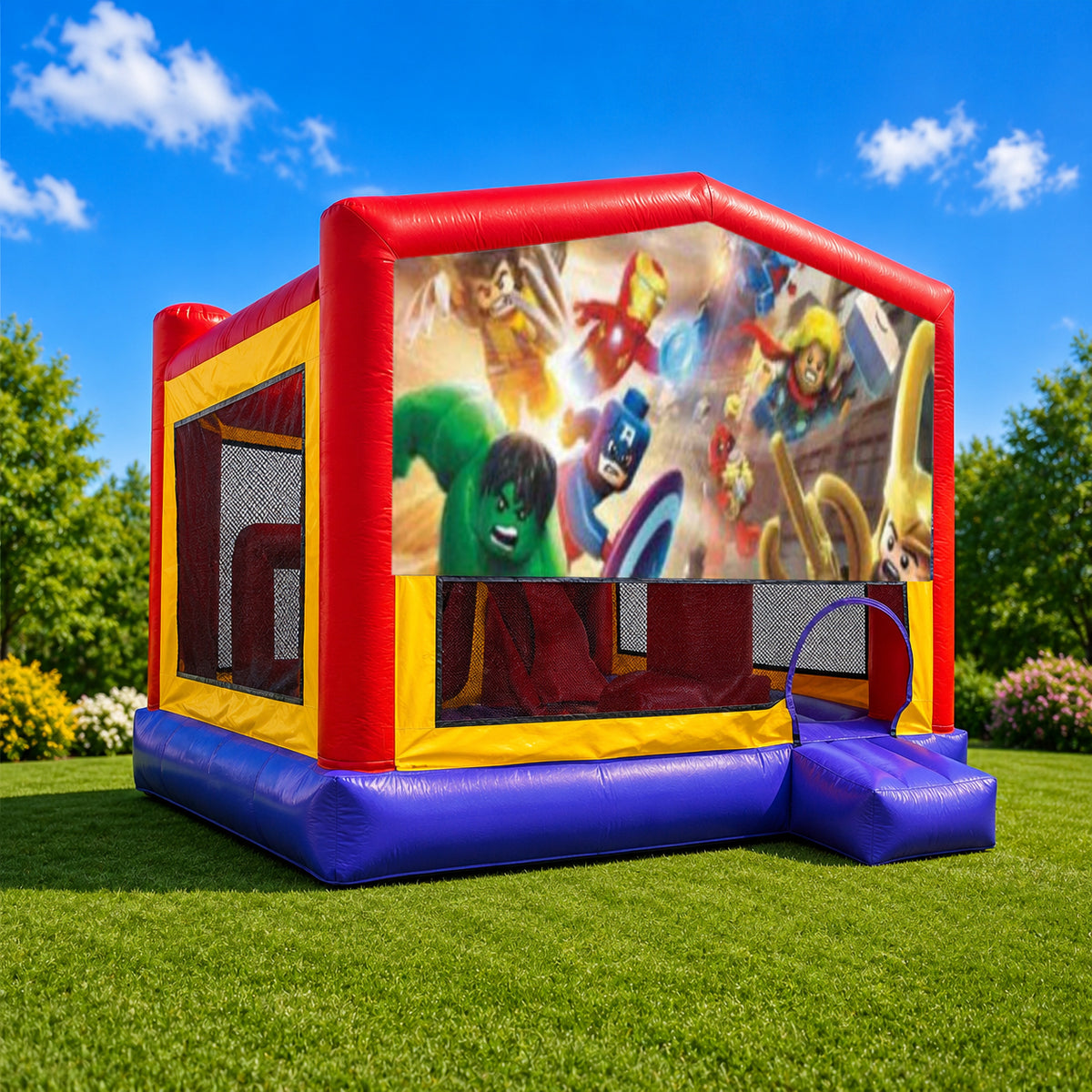 Lego Wars Extra Large Obstacle Combo Jumping Castle