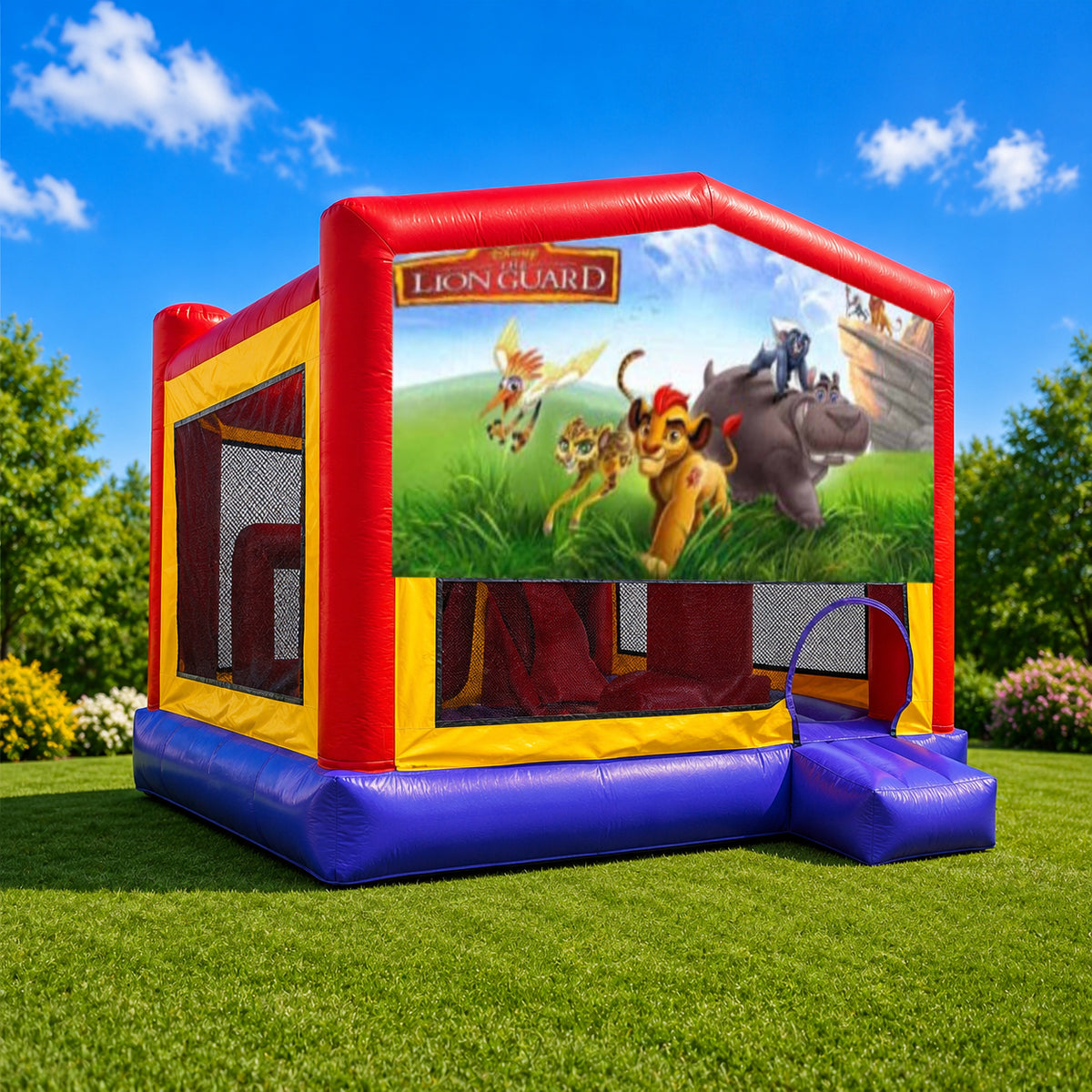 Lion Guard Extra Large Obstacle Combo Jumping Castle