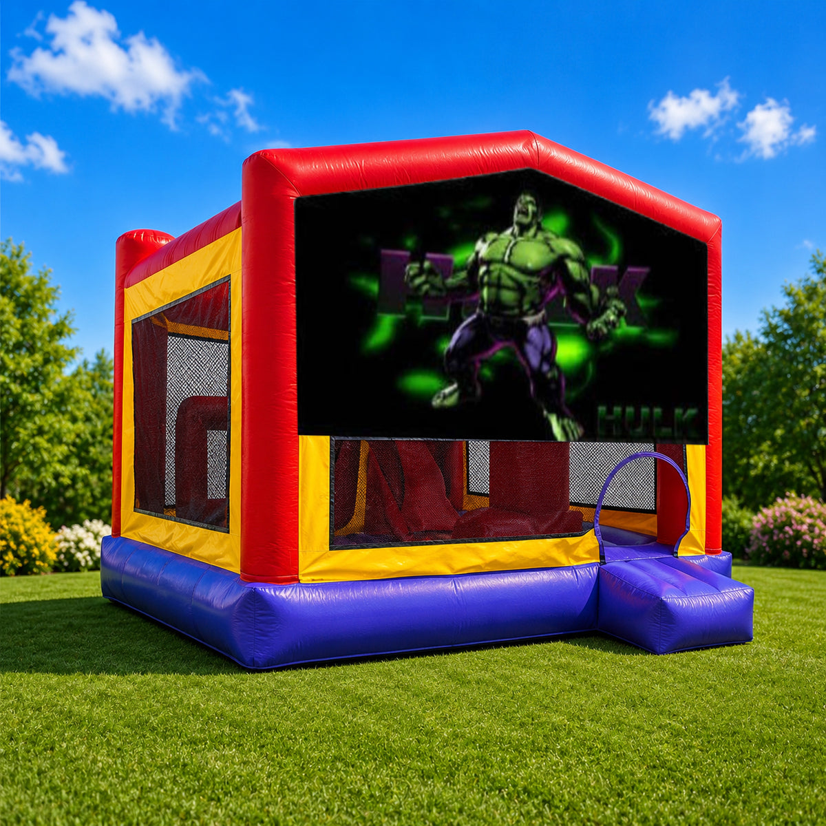 Hulk Extra Large Obstacle Combo Jumping Castle