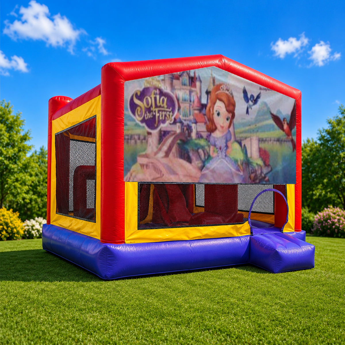 Sofia the First Extra Large Obstacle Combo Jumping Castle