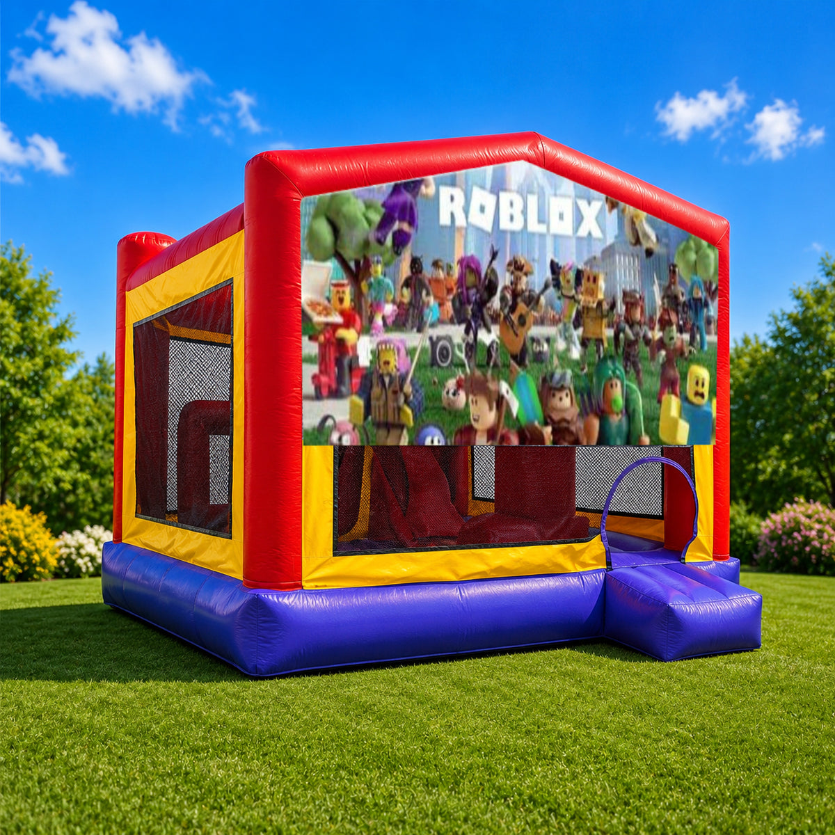 Roblox Extra Large Obstacle Combo Jumping Castle