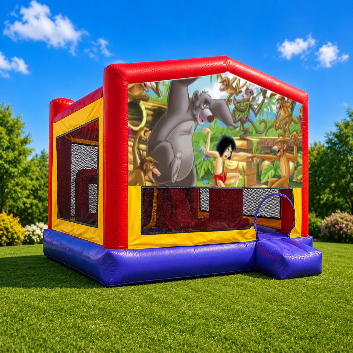 Jungle Book Extra Large Obstacle Combo Jumping Castle