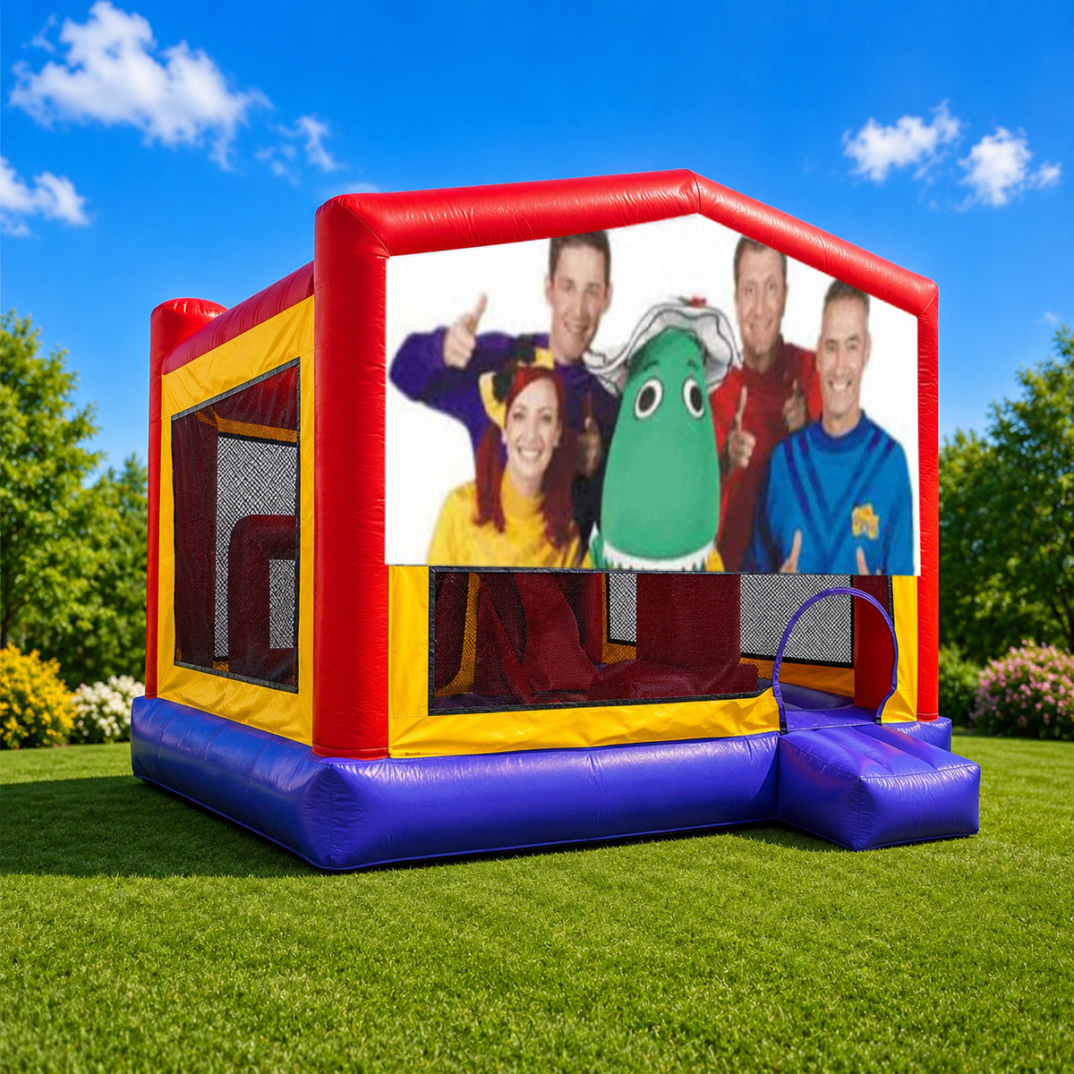 Wiggles Extra Large Obstacle Combo Jumping Castle
