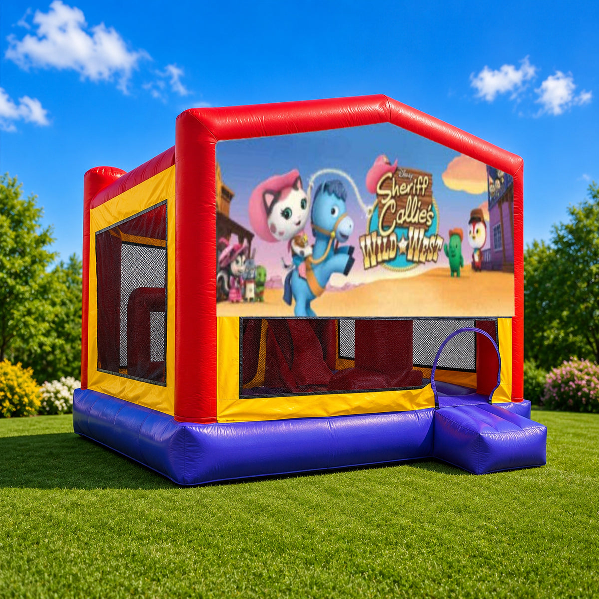 Sheriff Callies Extra Large Obstacle Combo Jumping Castle