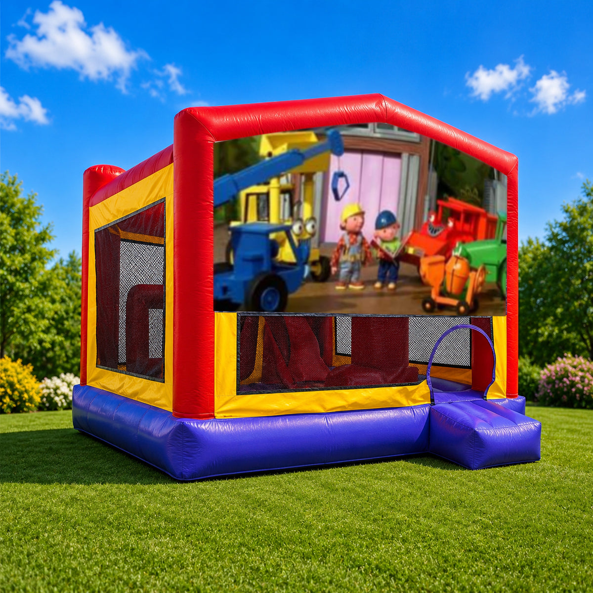 Bob the Builder Extra Large Obstacle Combo Jumping Castle
