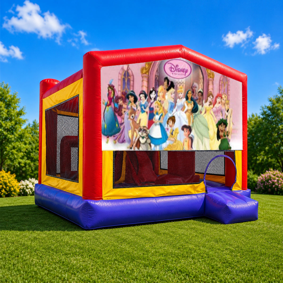 Disney Princess Extra Large Obstacle Combo Jumping Castle