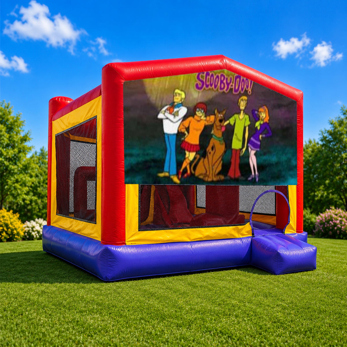 Scooby Doo Extra Large Obstacle Combo Jumping Castle