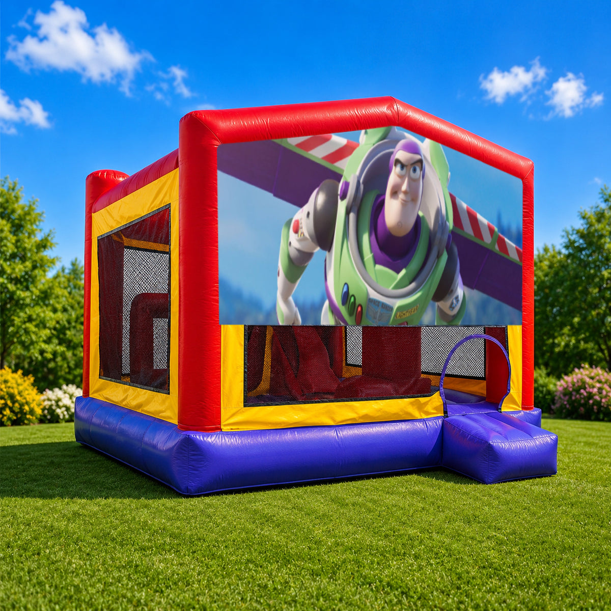 Buzz Lightyear Extra Large Obstacle Combo Jumping Castle