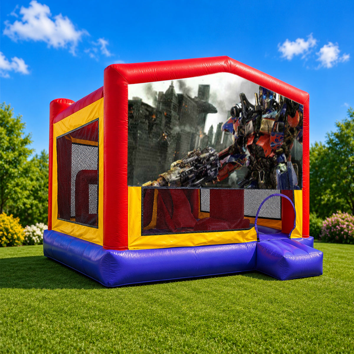 Transformers Extra Large Obstacle Combo Jumping Castle