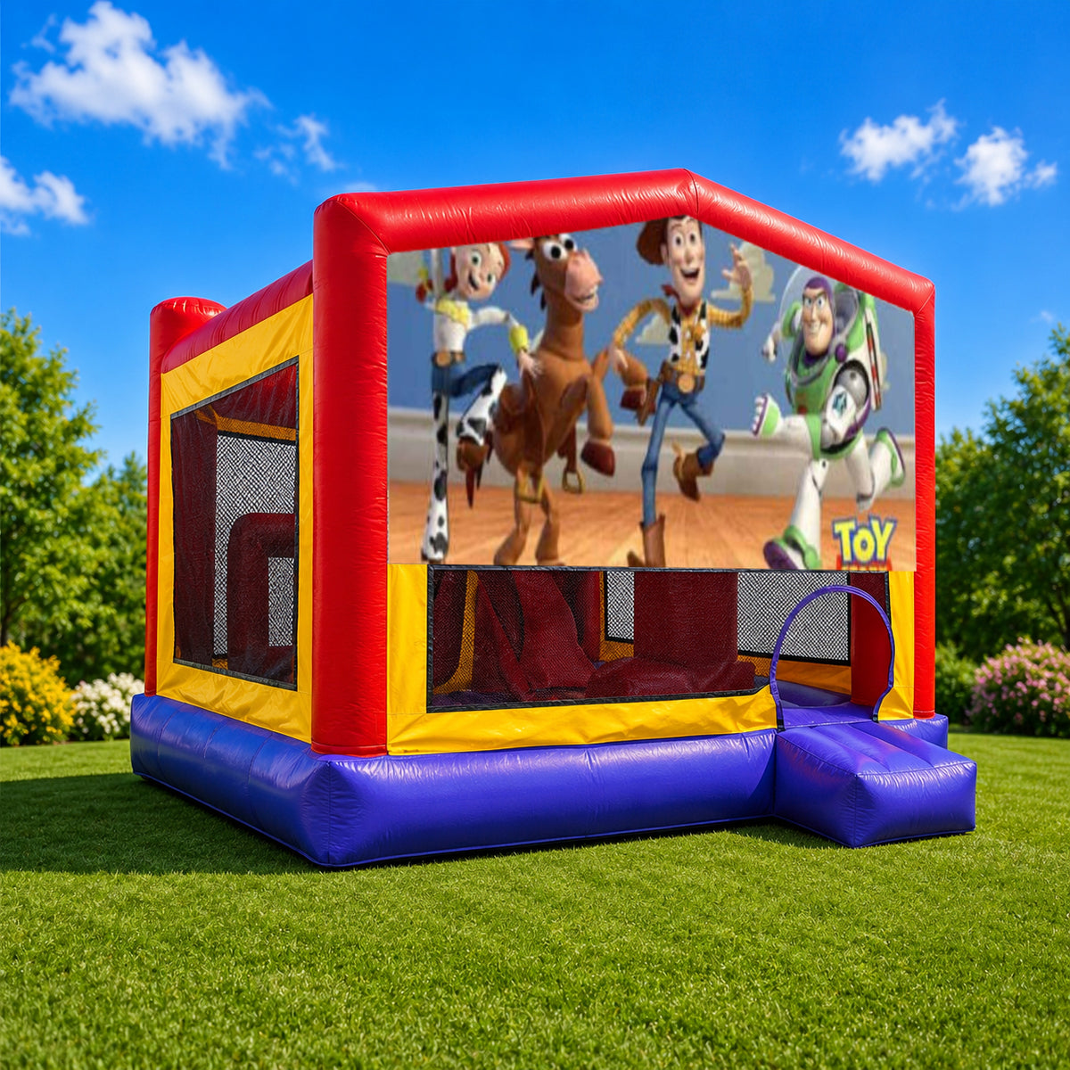 Toy Story Extra Large Obstacle Combo Jumping Castle