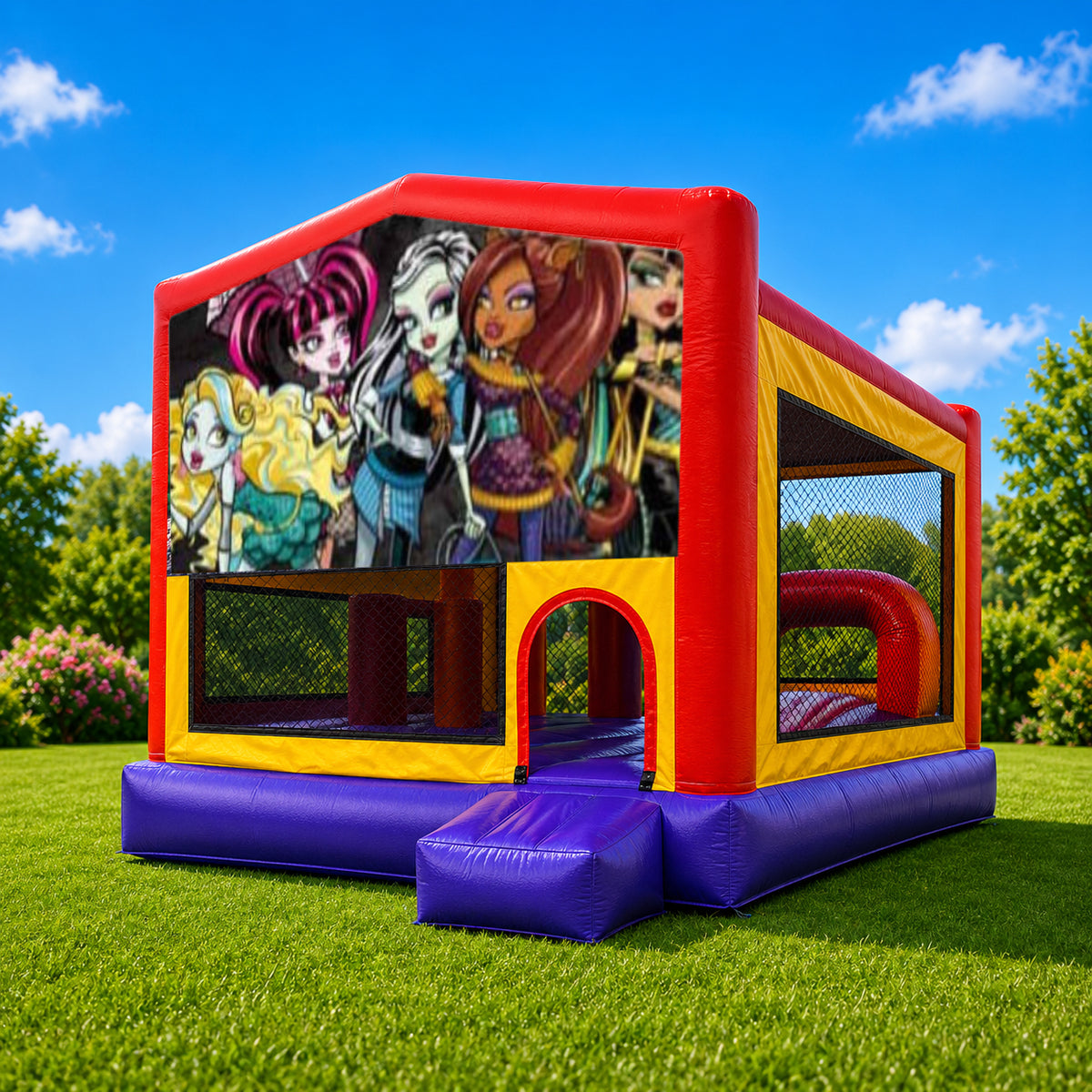 Monster High Extra Large Obstacle Combo Jumping Castle