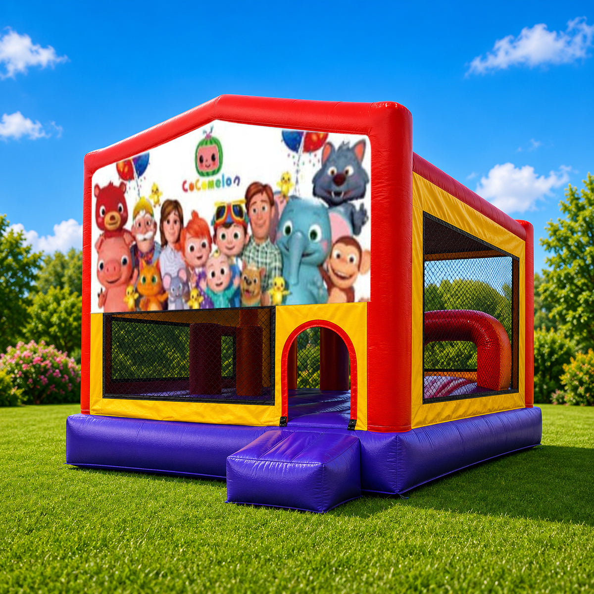 Cocomelon Extra Large Obstacle Combo Jumping Castle