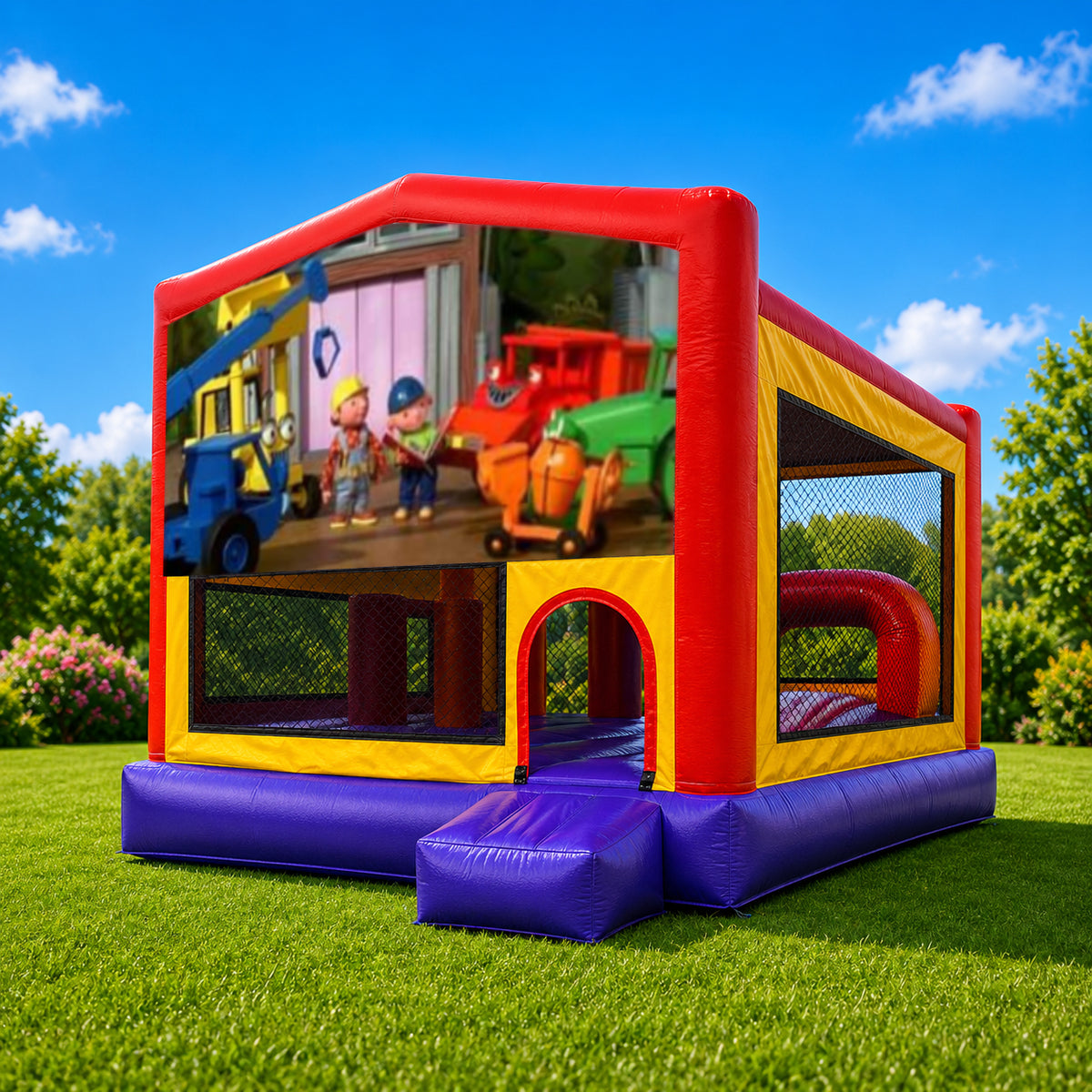Bob the Builder Extra Large Obstacle Combo Jumping Castle