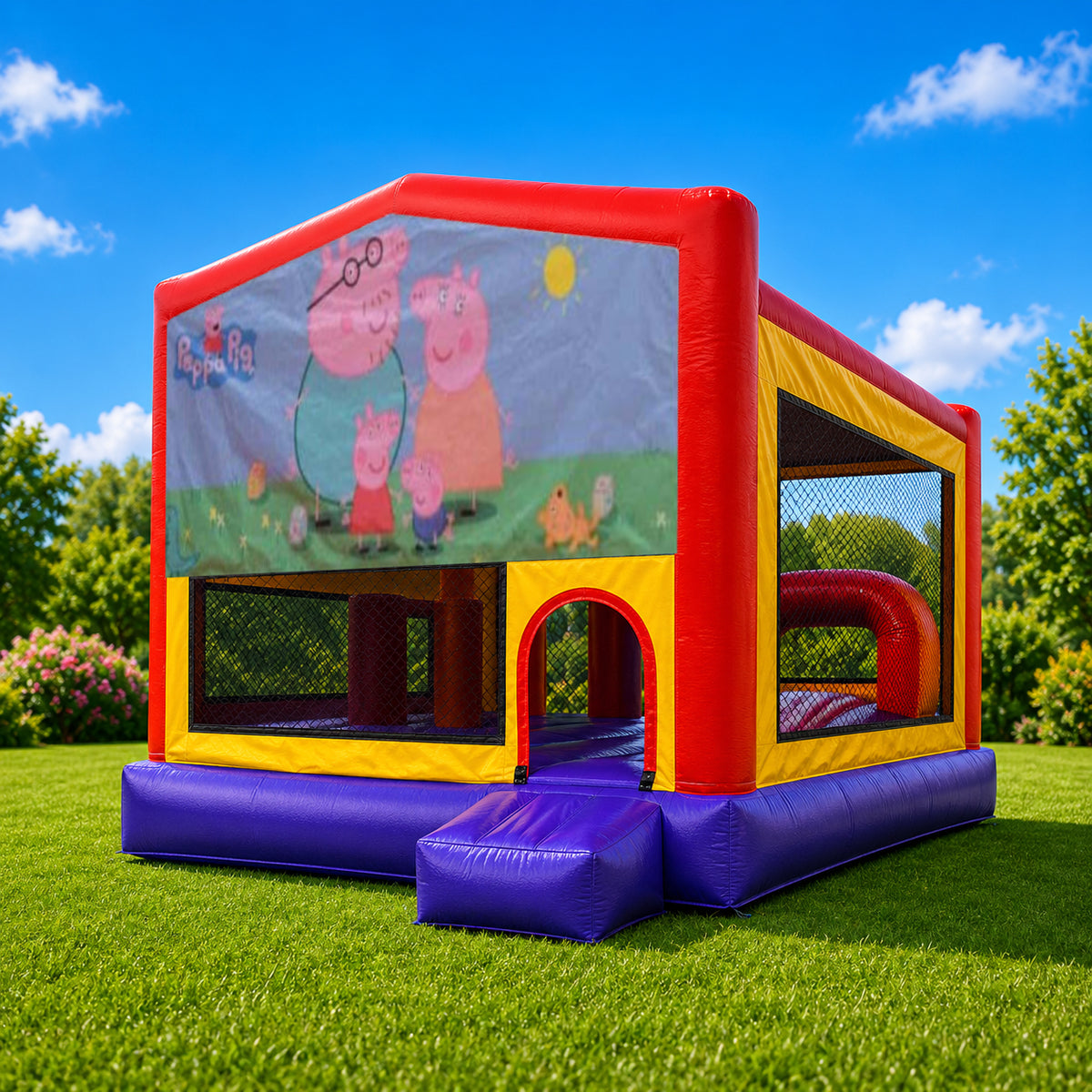 Peppa Pig Extra Large Obstacle Combo Jumping Castle