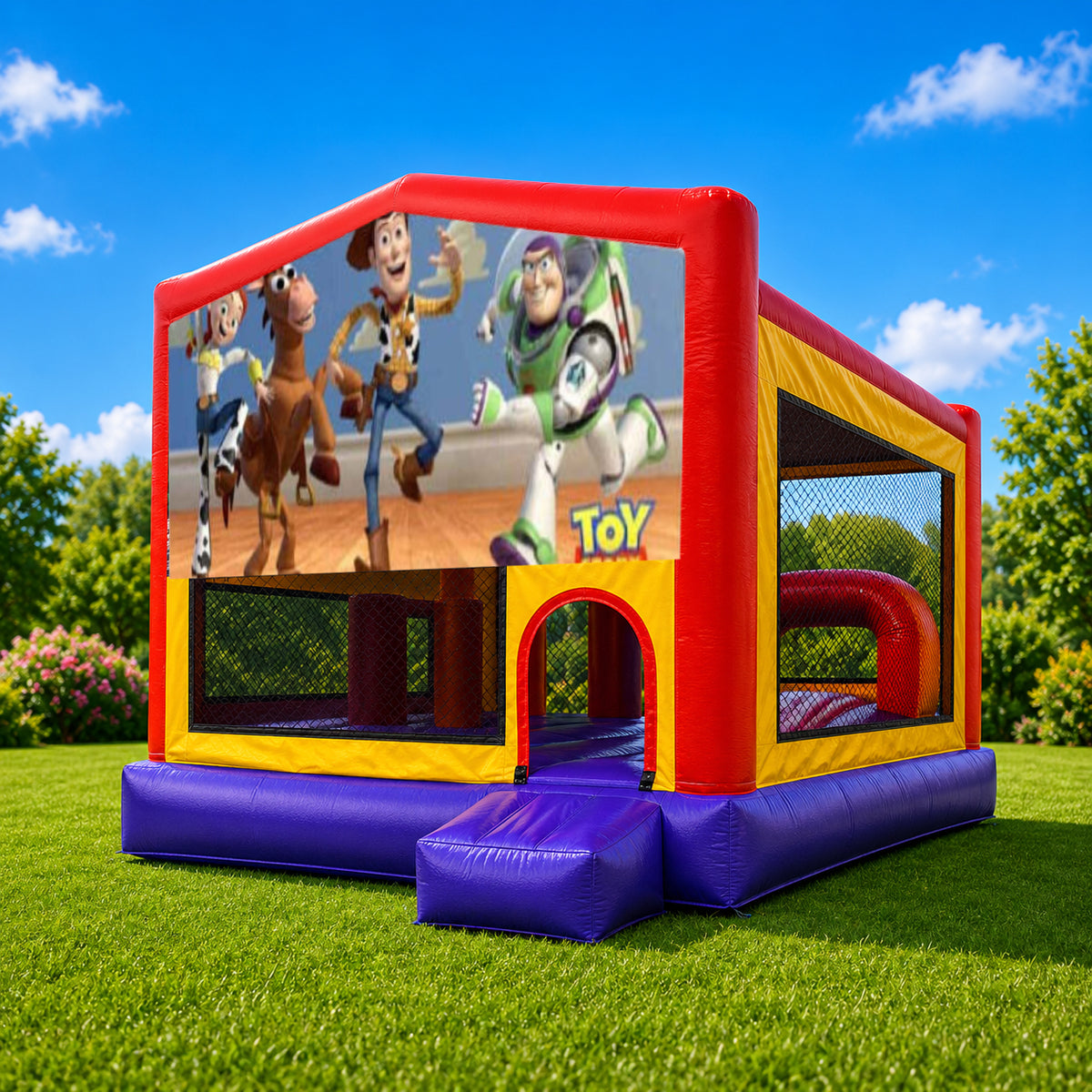 Toy Story Extra Large Obstacle Combo Jumping Castle