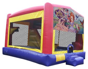 Sofia The First Extra Large Combo Jumping Castle