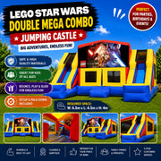 Lego Star Wars Double Mega Combo Jumping Castle