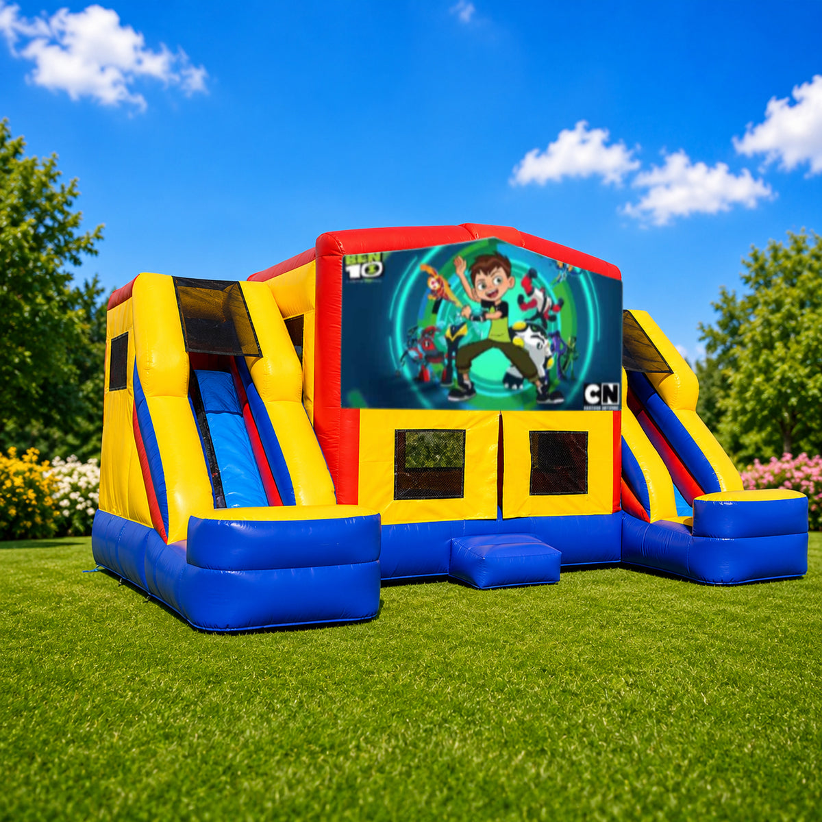 Ben10 Double Mega Combo Jumping Castle