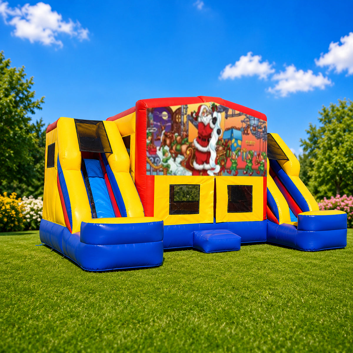 Christmas #1 Double Mega Combo Jumping Castle