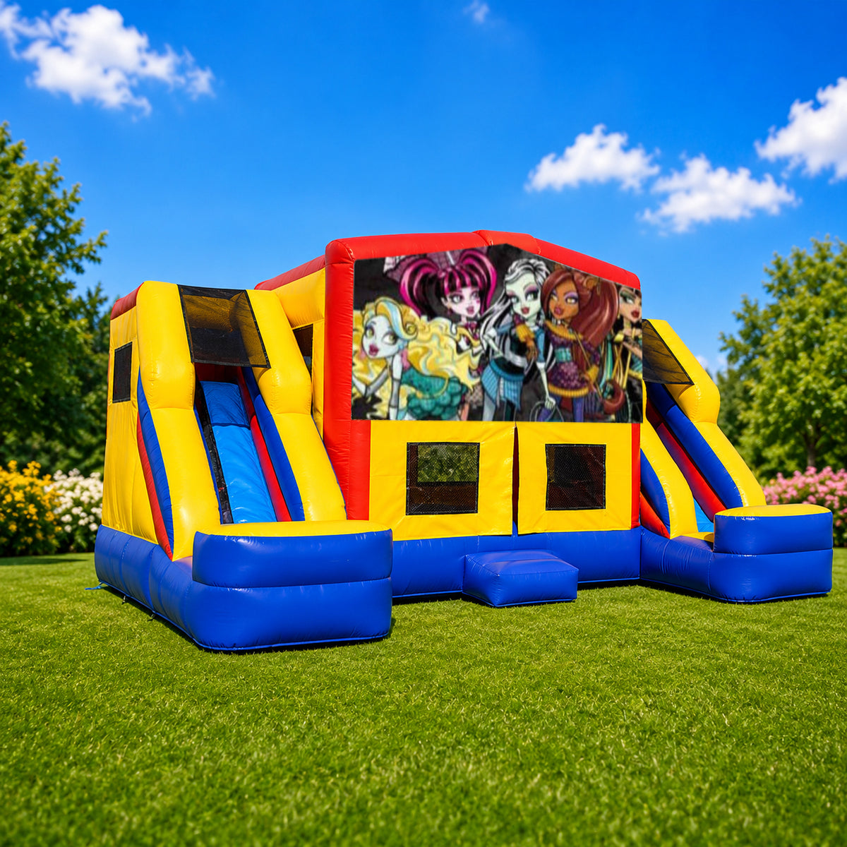 Monster High Double Mega Combo Jumping Castle