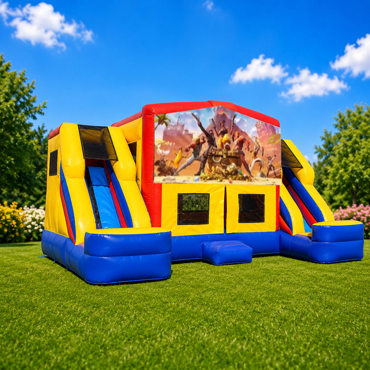 Fortnite Double Mega Combo Jumping Castle