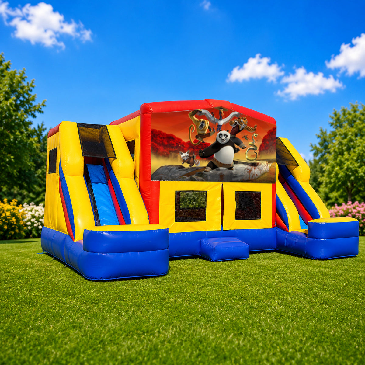 Kung Fu Panda Double Mega Combo Jumping Castle
