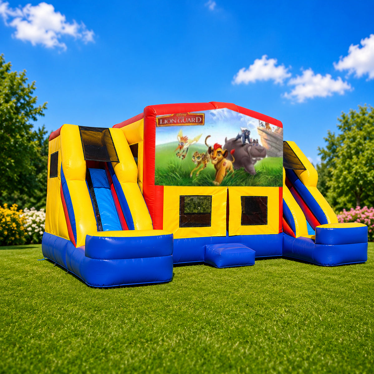 Lion Guard Double Mega Combo Jumping Castle