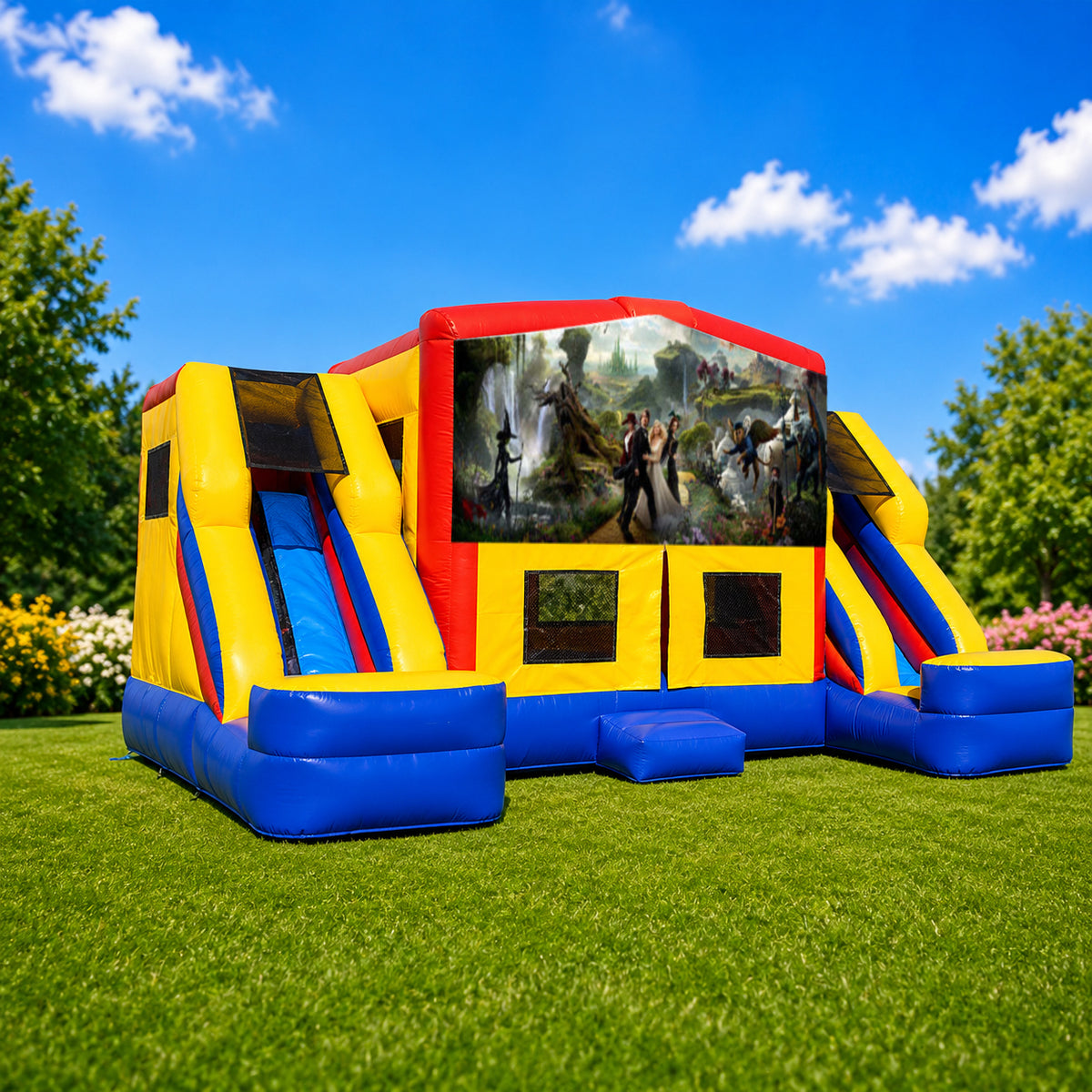 Alice in Wonderland #2 Double Mega Combo Jumping Castle