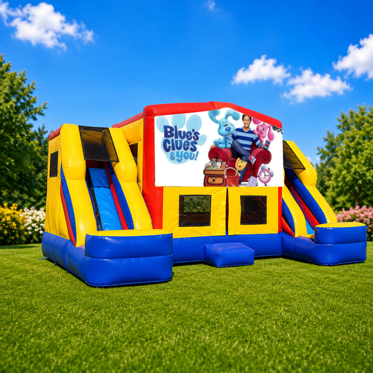 Blues Clues #2 Double Mega Combo Jumping Castle