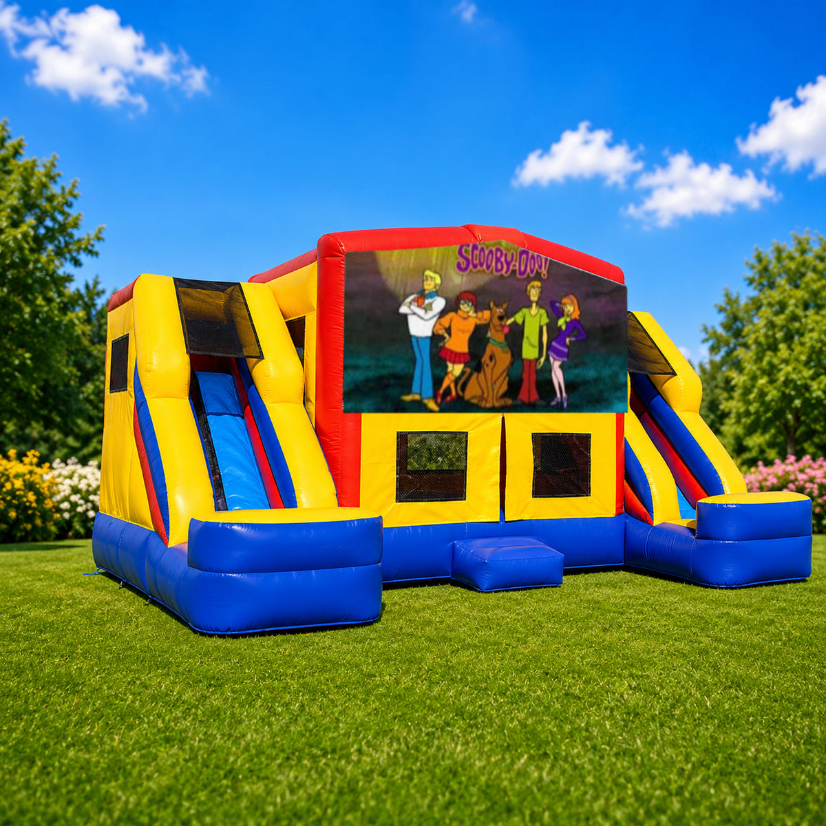 Scooby Doo Double Mega Combo Jumping Castle