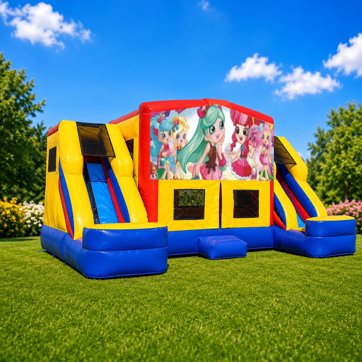 Shopkins Double Mega Combo Jumping Castle