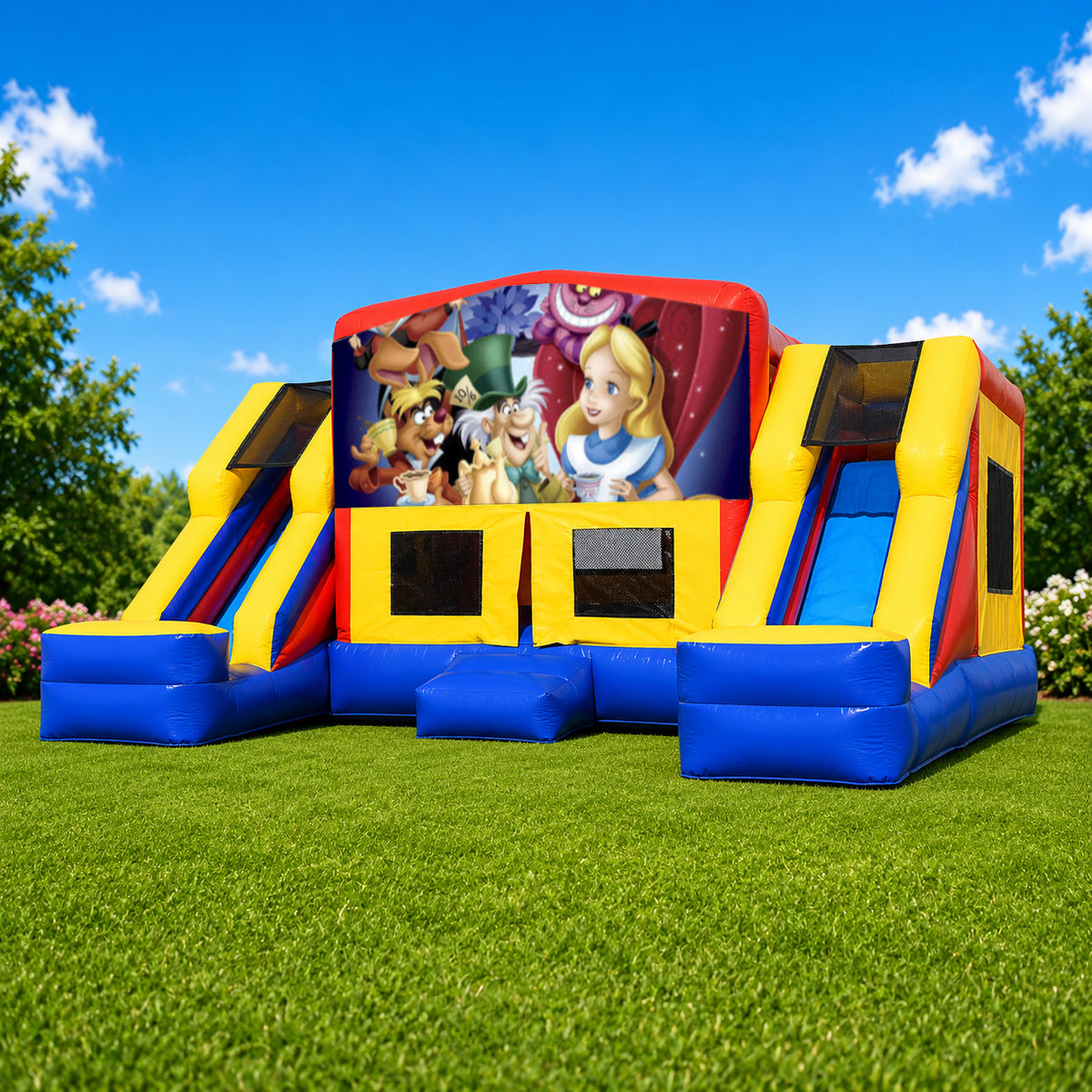 Alice in Wonderland #1 Double Mega Combo Jumping Castle