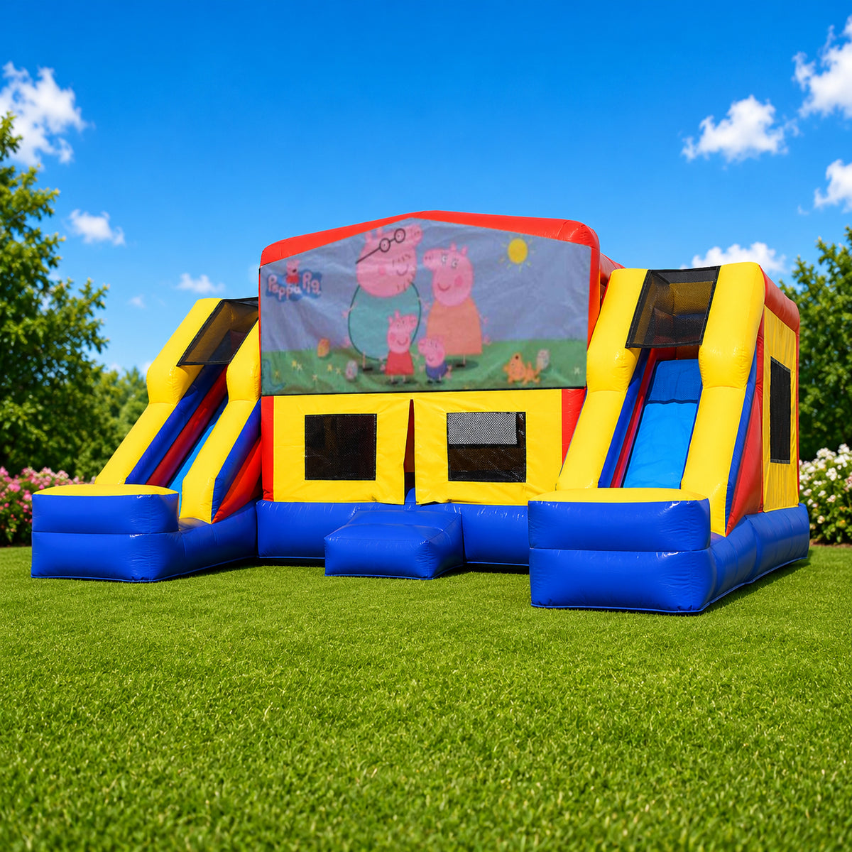Peppa Pig Double Mega Combo Jumping Castle