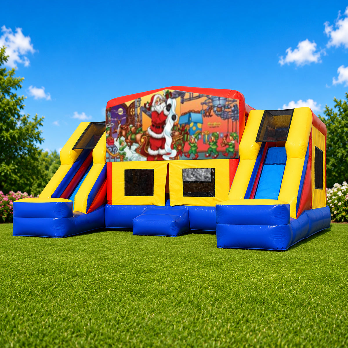 Christmas #1 Double Mega Combo Jumping Castle