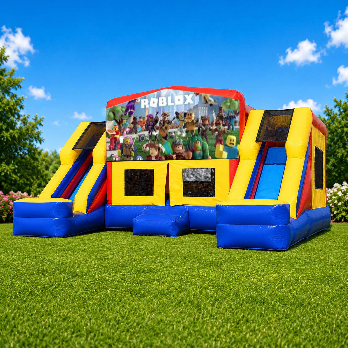 Roblox Double Mega Combo Jumping Castle