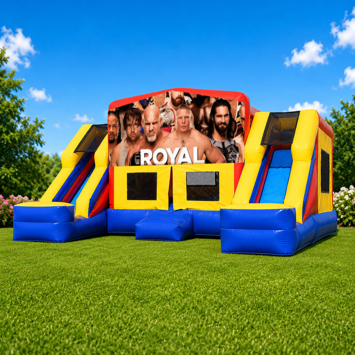 WWE Double Mega Combo Jumping Castle