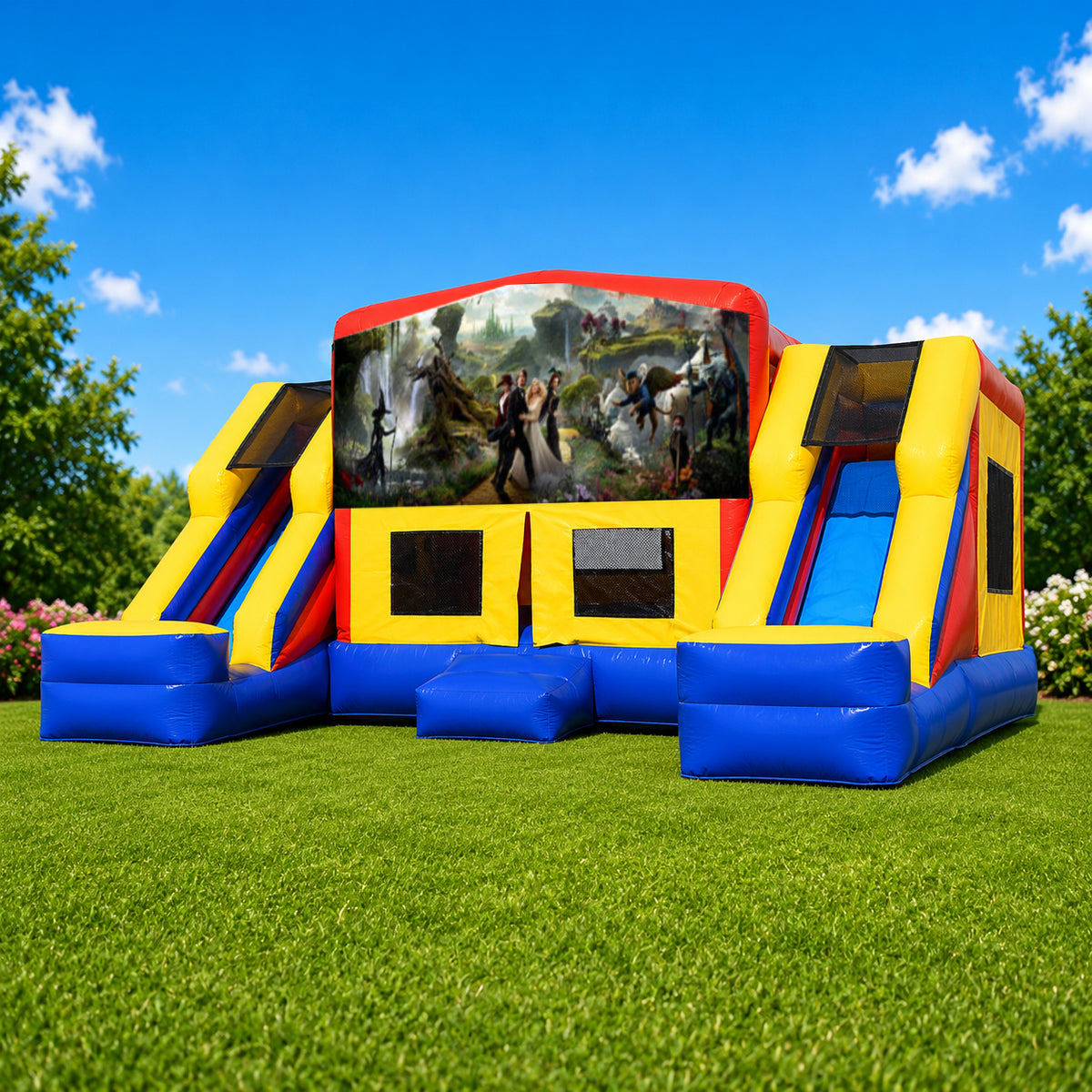 Alice in Wonderland #2 Double Mega Combo Jumping Castle