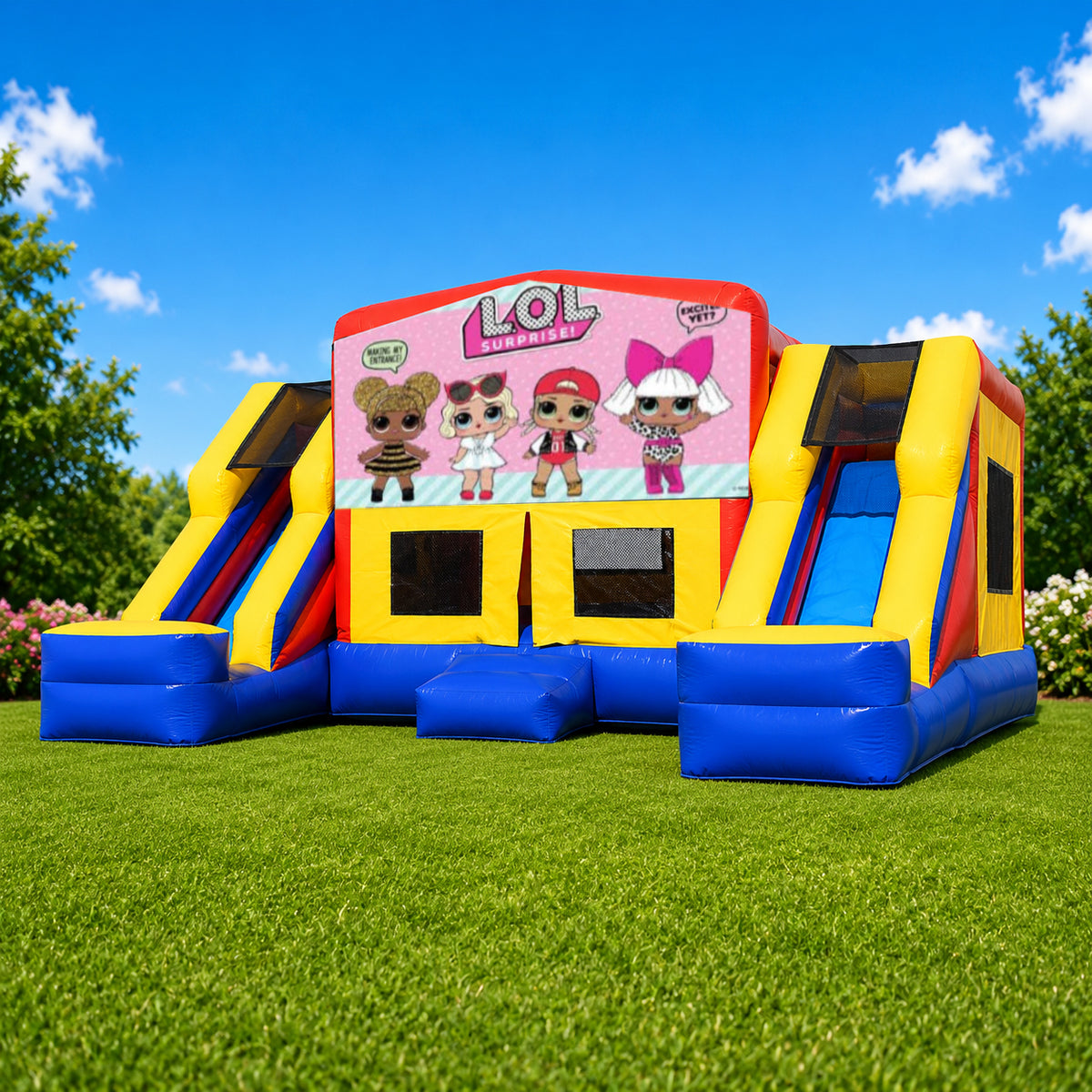 LOL Surprise Double Mega Combo Jumping Castle