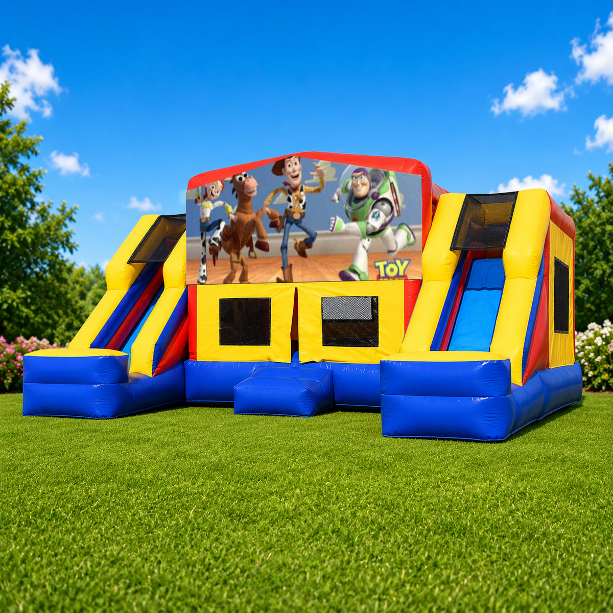 Toy Story  Double Mega Combo Jumping Castle