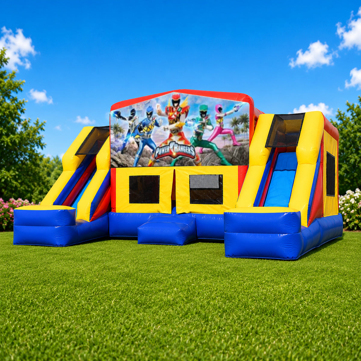 Power Rangers Double Mega Combo Jumping Castle