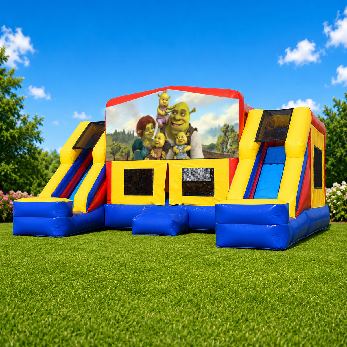 Shrek Double Mega Combo Jumping Castle