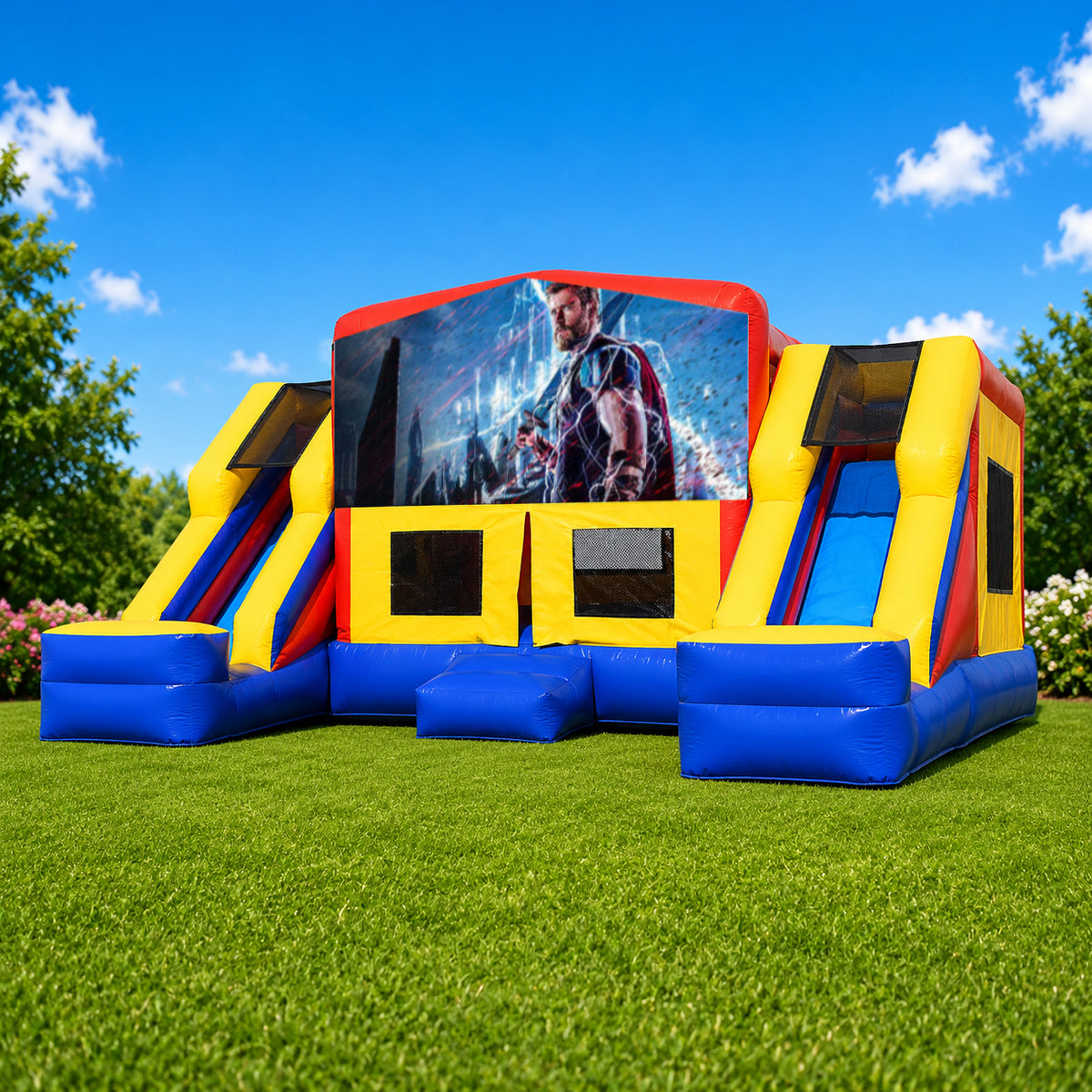 Thor Double Mega Combo Jumping Castle